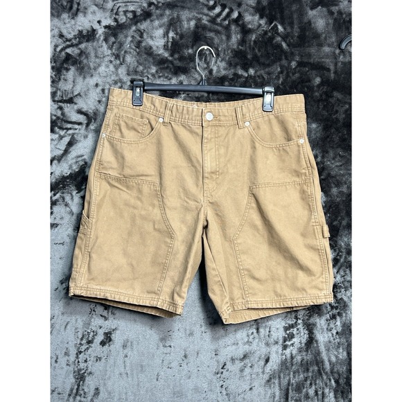 Rivet Utility Other - Original Use Men's Size 38 Tan Carpenter‎ Utility Shorts Workwear Pockets